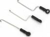 Servo Pushrod Set with ball link 3pcs