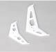 Stabilizer/Fin Set White 300 X