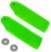 Tail Rotor Blade Set Green 300 X