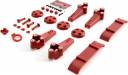 Plastic Kit Red Vortex Pro