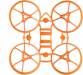 Meteor65 Micro Brushless Whoop Frame Orange