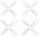 31mm 4-Blade Beta65X Whoop Propellers (1.0mm Shaft) (4) White
