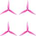 Gemfan 5125 3-Blade 1.5mm shaft (4) Pink