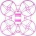 Meteor75 Micro BL Frame Kit Pink