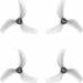 Gemfan D90S 3-Blade Clear Propeller Pavo 35