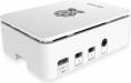 Raspberry Pi 4 Case - Premium White (High-Gloss)