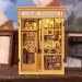 DIY Wooden Puzzle Cooking Bookstore
