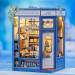 DIY Wooden Puzzle Literature Bookstore