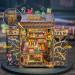 DIY Wooden Puzzle Fantasy Plant Shop