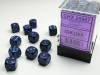 Dice Speckled 36D6 Cobalt