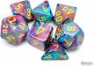 Dice Festive 7pc Mosaic/Yellow