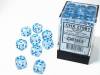 Dice Borealis 36D6 Icicle/Light Blue Luminary