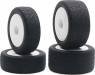GT24B Tires Mounted (4) White Wheels
