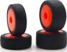GT24B Tires Mounted (4) Orange Wheels