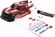 GT24R Painted and Decorated Rally Body (Red)