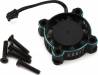 Crest RS120 Aluminum 20x20x7mm ESC Cooling Fan (Black/Aurora Gree