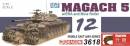 1/35 IDF Magach 5 Main Battle Tank w/ERA and Mine Roller
