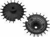 Sloped Aero Drift Wheel Cover (Black) (2) (Drift Element Wheels)