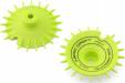 Sloped Aero Drift Wheel Cover (Flu Lime) (2) (Drift Element Wheel