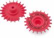 Flat Aero Drift Wheel Cover (Flue Pink) (2) (Drift Element Wheels