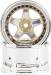 Drift Element 5 Spoke Drift Wheels (Gold & Chrome w/Gold Rivets)