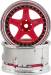 Drift Element 5 Spoke Drift Wheels (Pink Face/Chrome Lip/Chrome R