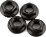 4x5.5mm Stainless Steel Wheel Nuts (Black) (4)