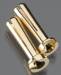 Gold Bullet Conn Male 4mm (2)