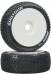 Shotgun 1/8 Buggy Tire C3 Mounted White (2)