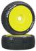 Shotgun 1/8 Buggy Tire C2 Mounted Yellow (2)