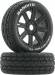 Bandito Buggy Tire C3 Mounted Spoke Black (2)