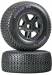 Posse SC Tire C2 Mounted Black SC10 Front (2)