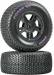 Posse SC Tire C2 Mounted Black SC10 Rear (2)