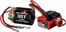 35T 3-Slot Brushed Crawler Motor/Waterproof ESC LiPo/NiMH Comb