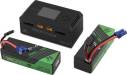 Intelligent 2x3S 5000mAh EC5 Li-Po Batteries/Electron Dual Char