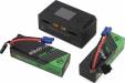 Intelligent 2x4S 5000mAh EC5 Li-Po Batteries/Electron Dual Char