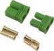 EC2 Plugs (1 Pair Female/Male) - Female Compatible w/Male IC2