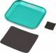 Small Aluminum Magnetic Parts Tray/Screw Catcher (Green)