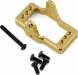CNC-Machined Brass Servo Mount for Traxxas TRX-4M (Gold) (8g)