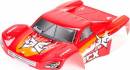 Body Set Decorated Red/Orange 1/18 4WD Torment