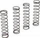 Shock Spring Black Set (4) 1/10 4WD All