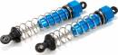 Fr/Rr Shocks Assembled Alum (2) 1/18 4WD Temper