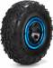 Front/Rear Premounted Tire (2) 1/18 4WD Temper