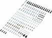 Airbus A320Neo 1.5m 64mm EDF Screw Set