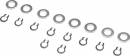 V1200 V2 Wheel Axle Circlips w/Washers 3mm