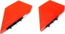 SR-71 Twin 40mm EDF Fin Set Red High Visibility