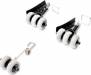 SR-71 Twin 40mm EDF Landing Gear Set