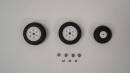 F-16 Falcon Gray 80mm EDF Wheel Set