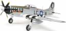 P-51D Mustang 1.2m BNF Basic w/AS3X/SAFE Select