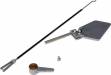 Water Rudder w/Pushrod Silver 39.5